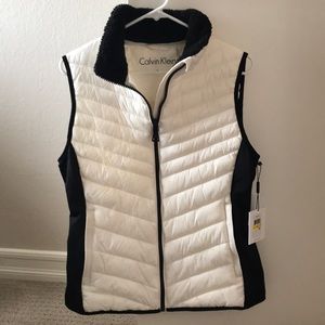 Calvin Klein White/Black Vest